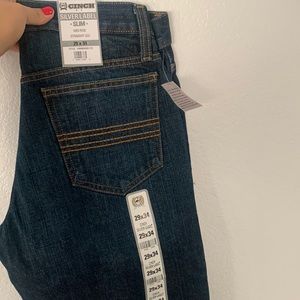 Cinch, Silver Label, Slim cut, mid rise, straight leg men’s jeans. 29x34